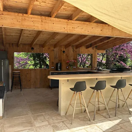 Maison Privee Style Provencal Plaisance Grane